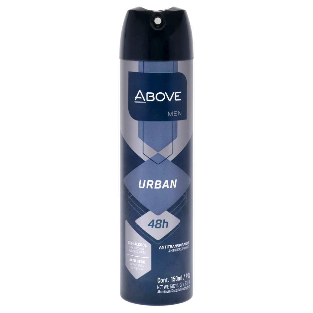 48 Hours Antiperspirant Deodorant - Urban by Above Men 3.17 oz Deodorant Spray
